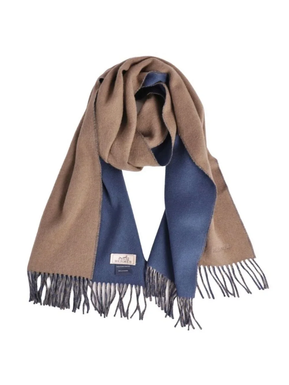 Hermes Scarf Shawl Fringe